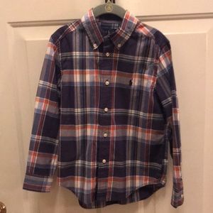 Ralph Lauren little boys size 6 long sleeve button down shirt